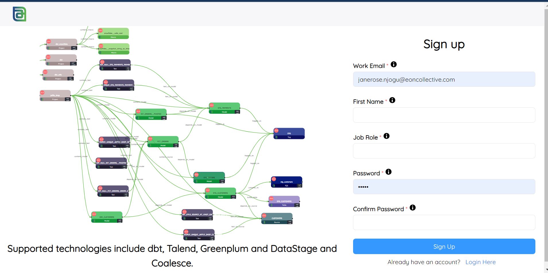Login Page
